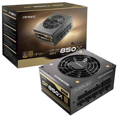Antec SF850X 850W SFX Power Supply - Gold Certified, Fully Modular, ATX 3.1 Antec SF850X 850W SFX Power Supply - Gold Certified, Fully Modular, ATX 3.1